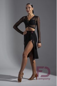 Latin dance skirt by FD Company model Юбка ЮЛ-1182
