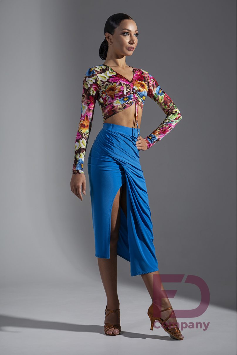 Latin dance skirt by FD Company model Юбка ЮЛ-1149/1