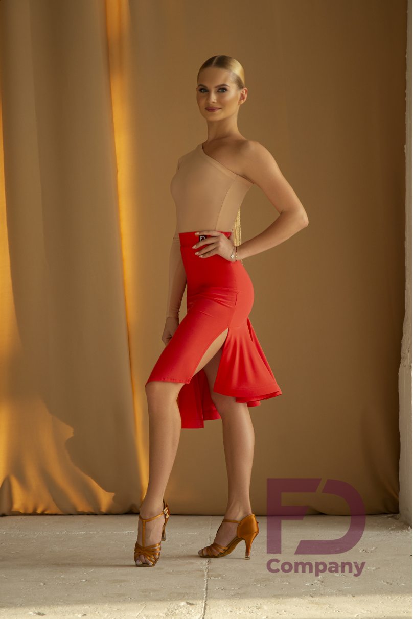 Latin dance skirt by FD Company model Юбка ЮЛ-1147