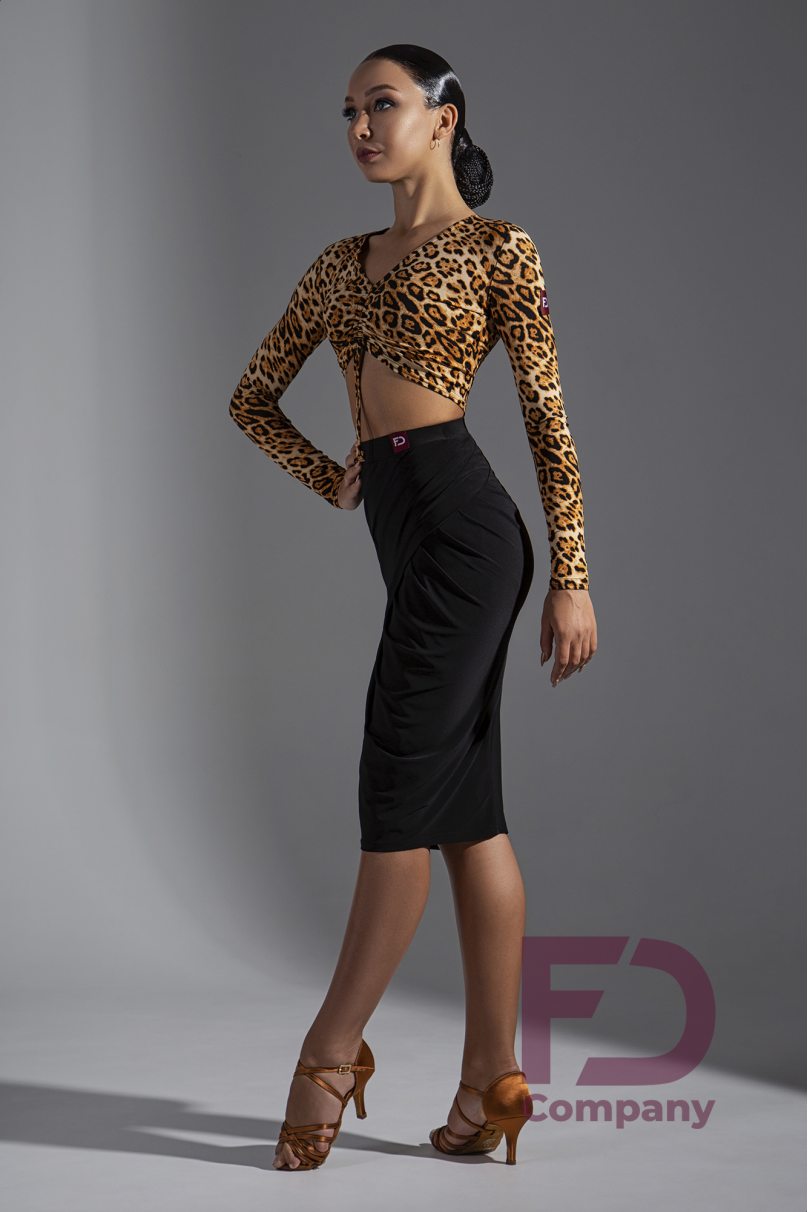 Latin dance skirt by FD Company model Юбка ЮЛ-1144