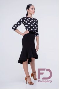 Latin dance skirt by FD Company model Юбка ЮЛ-1072
