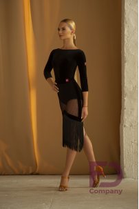 Latin dance skirt by FD Company model Юбка ЮЛ-1070