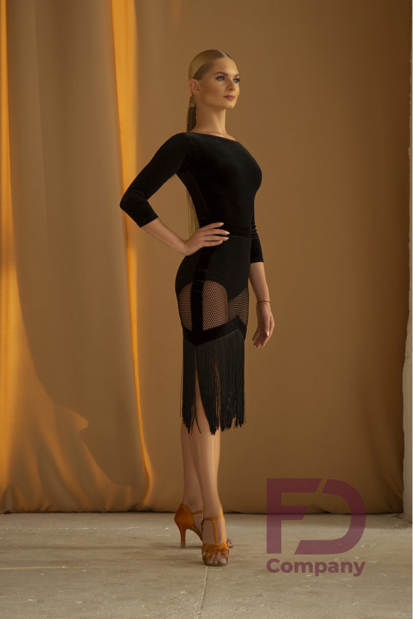 Latin dance skirt by FD Company model Юбка ЮЛ-1070