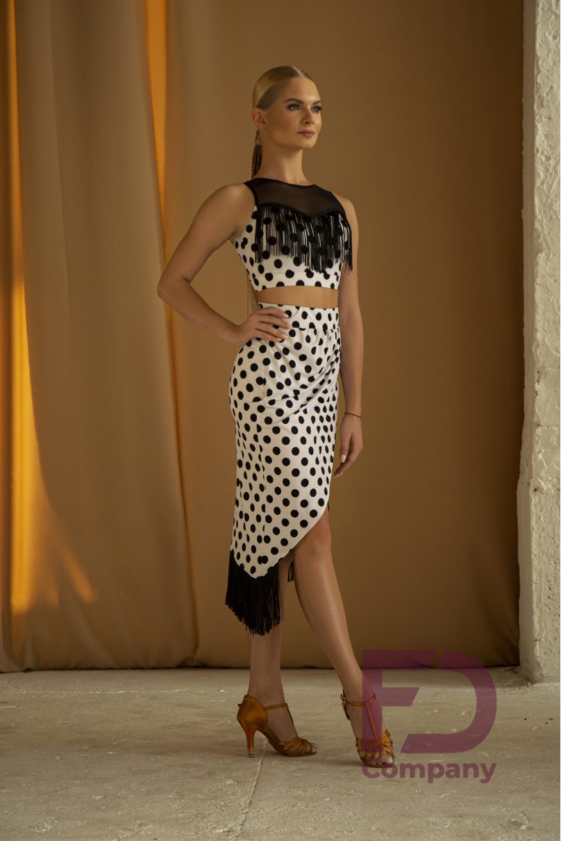 Latin dance skirt by FD Company model Юбка ЮЛ-1000/1