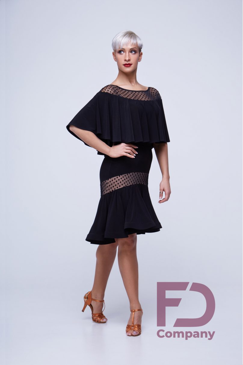 Latin dance skirt by FD Company model Юбка ЮЛ-929