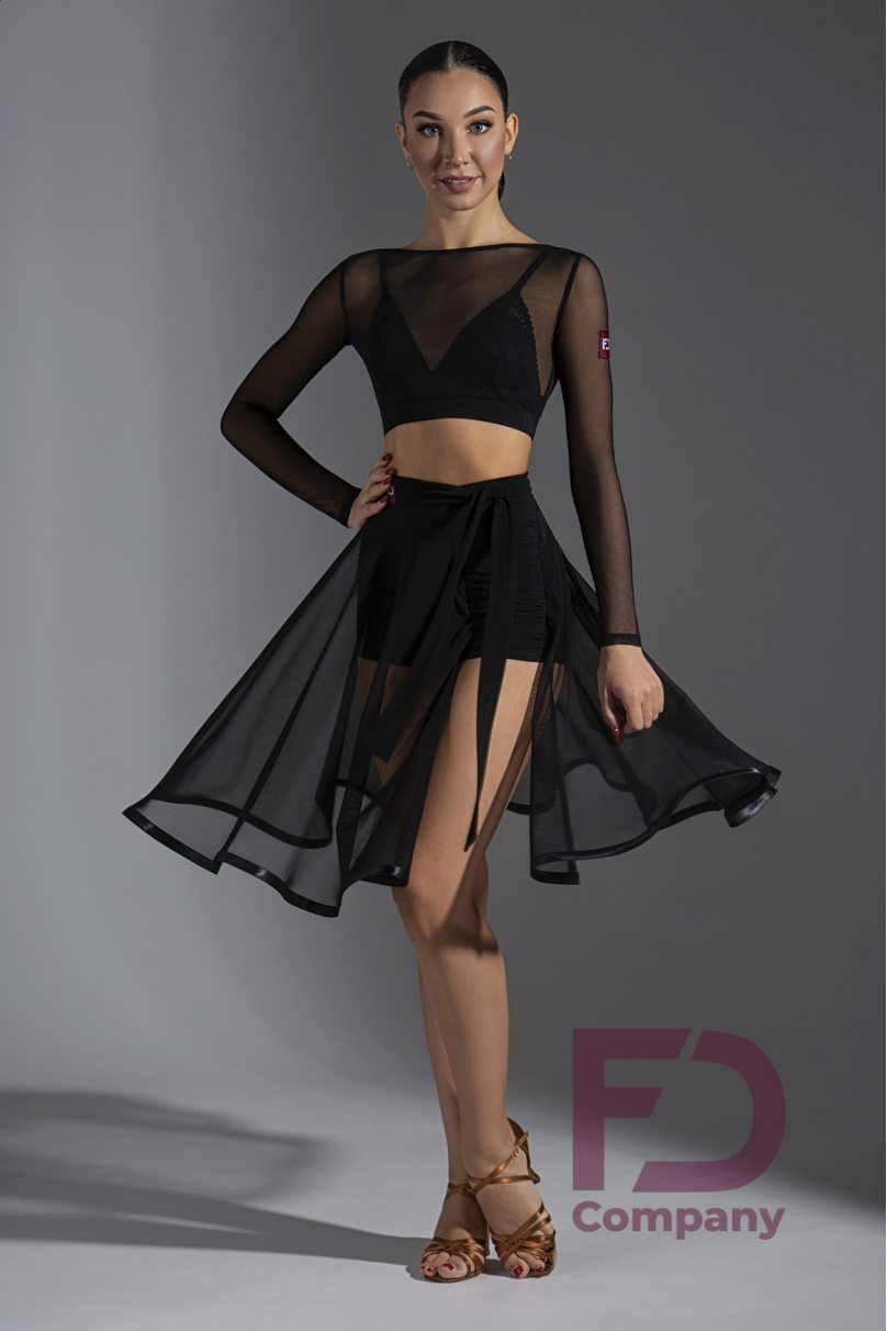 Latin dance skirt by FD Company model Юбка ЮЛ-125