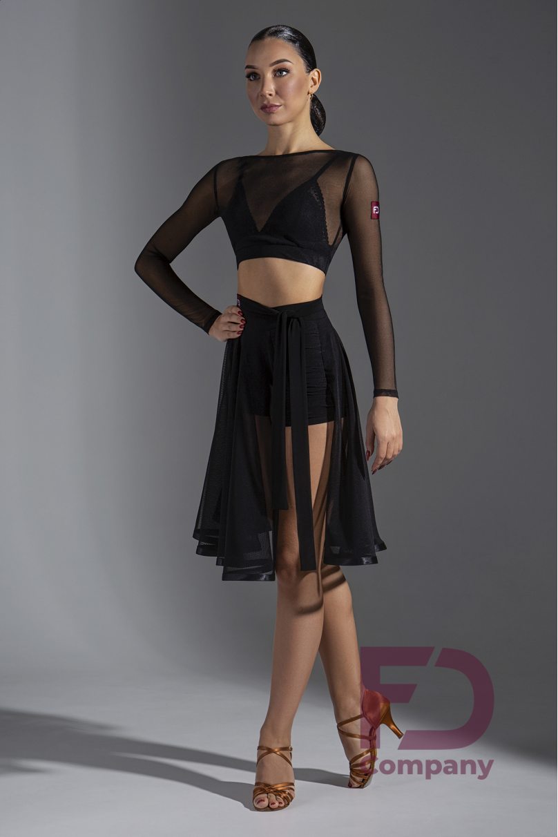 Latin dance skirt by FD Company model Юбка ЮЛ-125