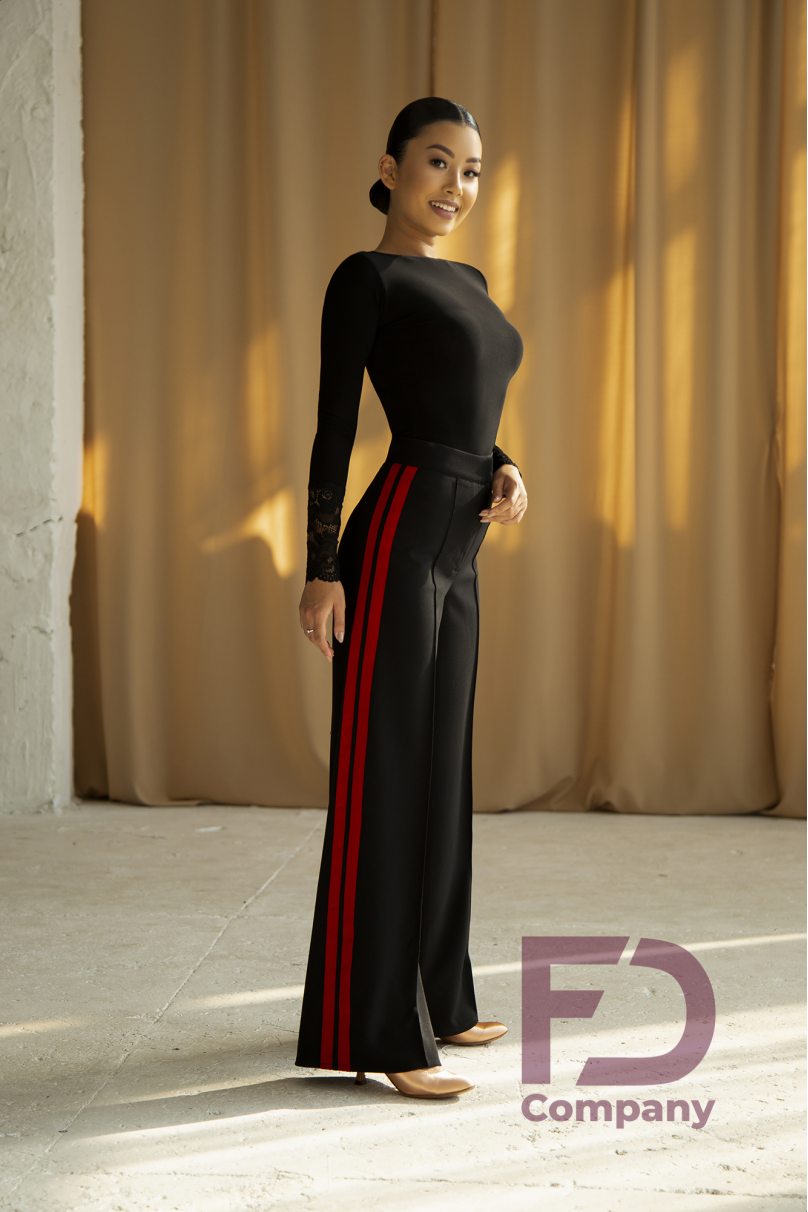 Ballroom standard dance blouse by FD Company style Блуза БЛ-1236