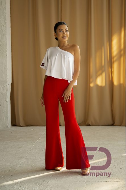 Women's trousers for standard flared from the knee line