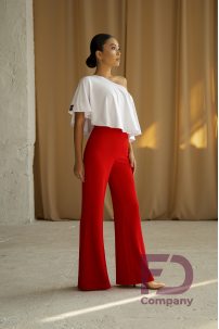 Women's trousers for standard flared from the knee line