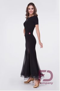 Ballroom Smooth Dress with short sleeves
