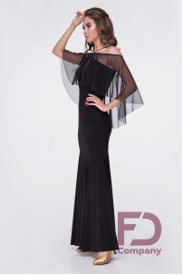 Ballroom Dance Dress by FD Company style Платье ПС-1077/Black