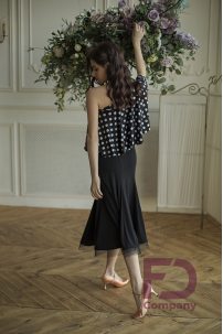 Ballroom standard dance skirt by FD Company style Юбка ЮС-1199