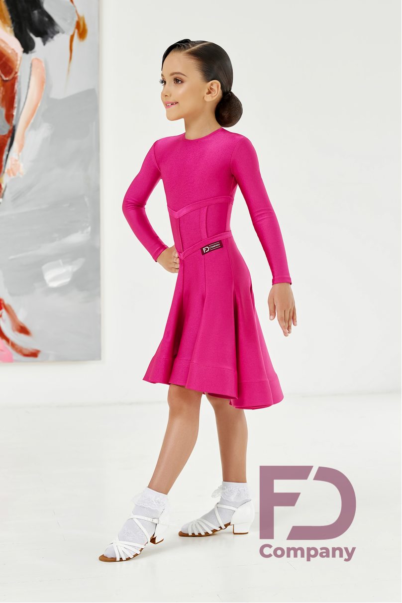 Ballroom dance competition dress for girls by FD Company product ID 17641