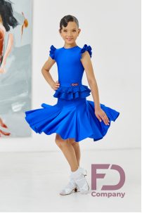 Ballroom dance competition dress for girls by FD Company product ID Бейсик БС-87/1