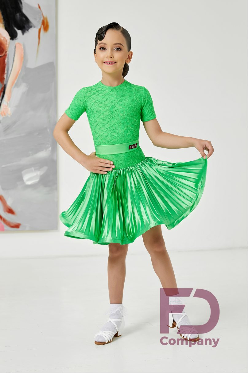 Ballroom dance competition dress for girls by FD Company product ID 17567
