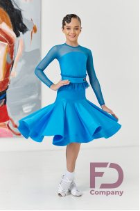 Ballroom dance competition dress for girls by FD Company product ID 17684