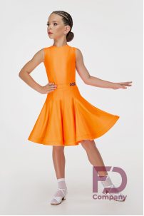 Ballroom dance competition dress for girls by FD Company product ID Бейсик БС-73