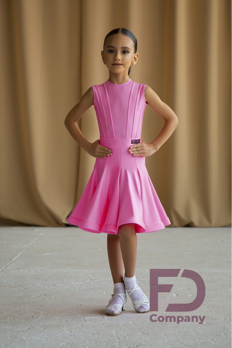 Ballroom dance competition dress for girls by FD Company product ID 14655