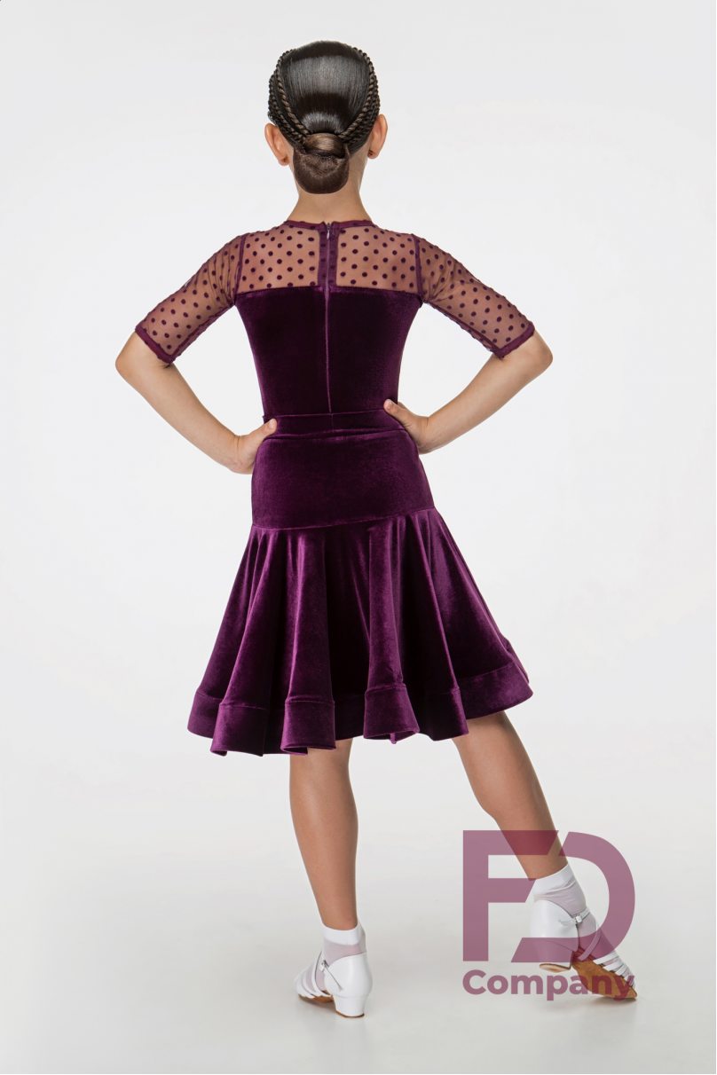 Soutěžní šaty pro dívky by FD Company product ID Бейсик БВ-71/Red