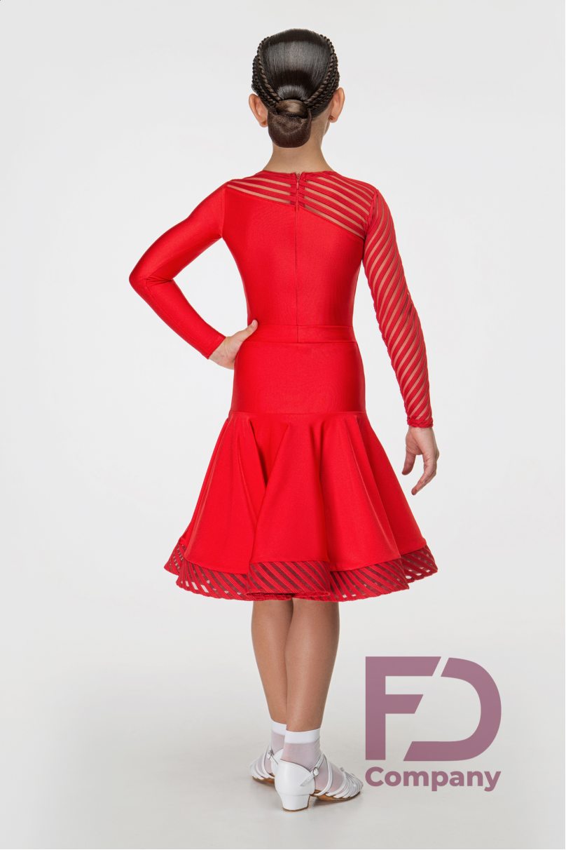 Soutěžní šaty pro dívky by FD Company product ID Бейсик БС-70/Red
