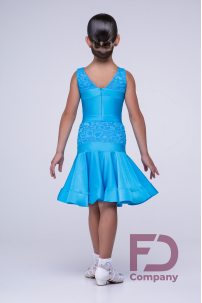 FD Company Basic dress, sleeveless dress for juveniles with guipure yoke