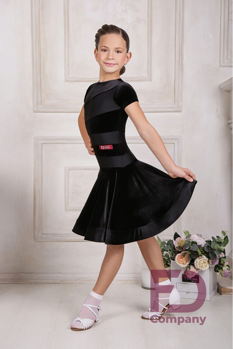 Basic dress, Juvenile dress with short sleeves