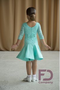FD Company Basic dress, guipure dress for juveniles with 3/4 sleeves