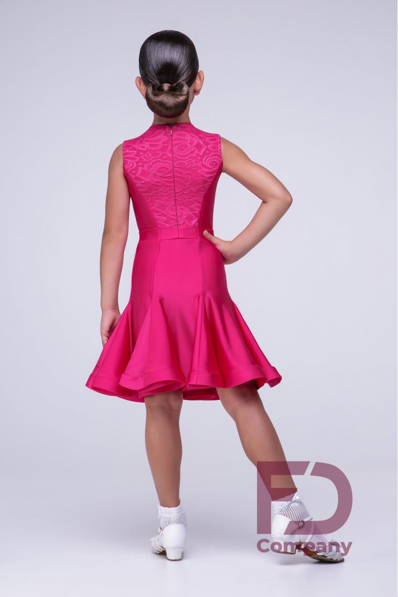 Конкурсні сукні для бальних танців від бренду FD Company продукт ID Бейсик БС-56/Red