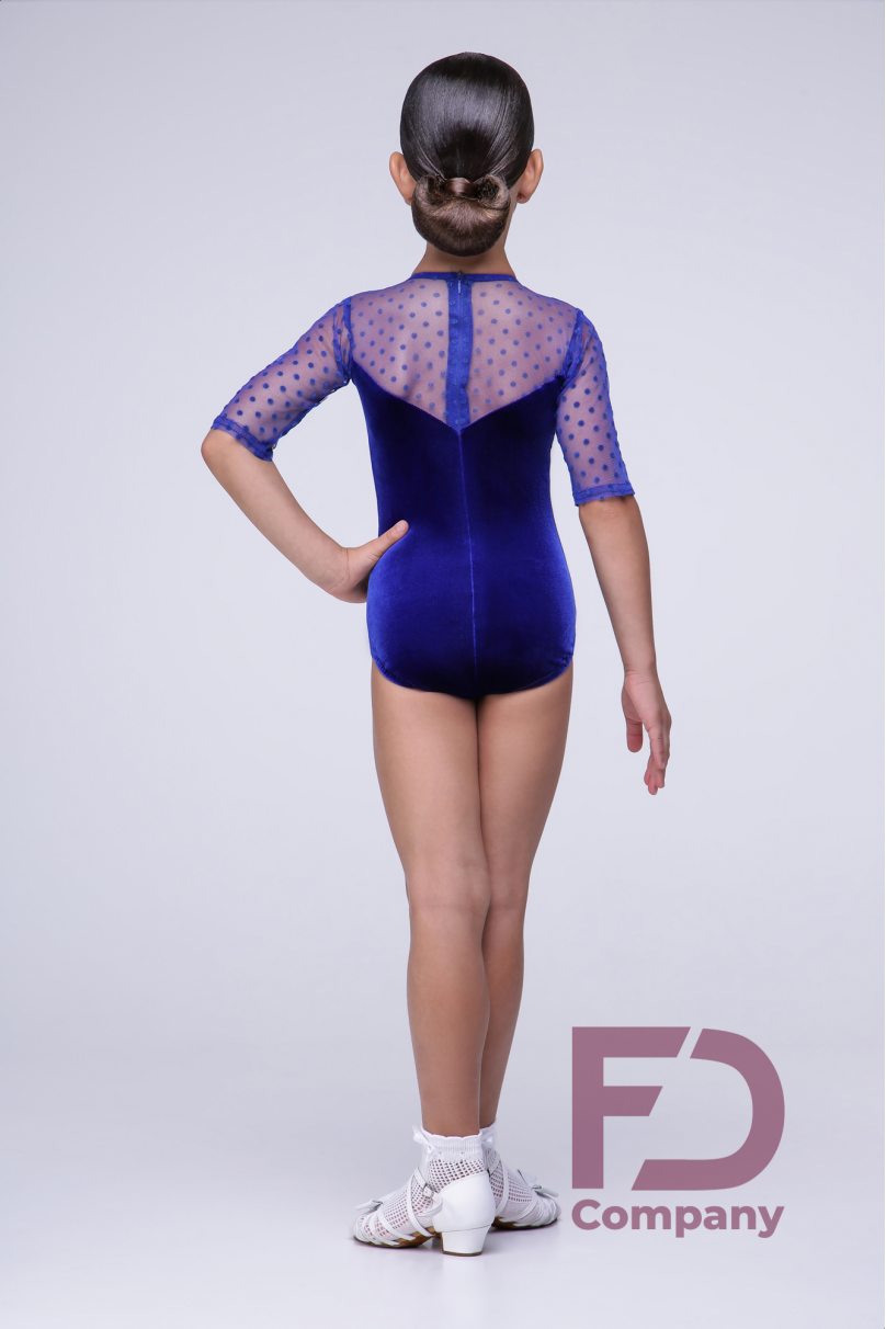 Ballroom dance competition dress for girls by FD Company product ID Бейсик БВ-54/1