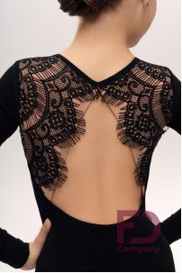 Girls' Dance Leotard with Open Back