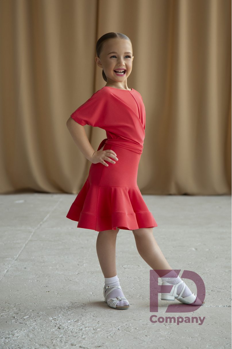 Платье для бальных танцев для девочек от бренда FD Company модель Платье ПЛ-1145
