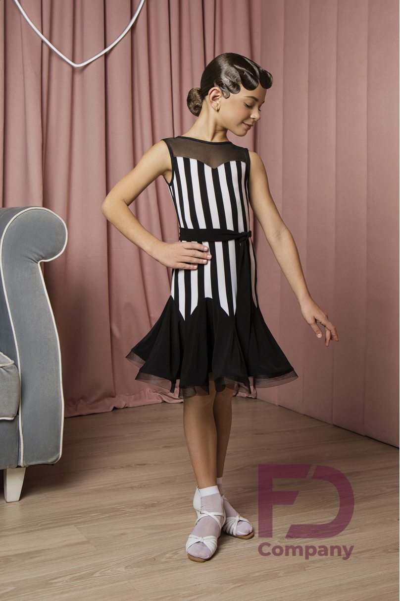 Girls ballroom dance dress by FD Company style Платье ПЛ-1051 KW
