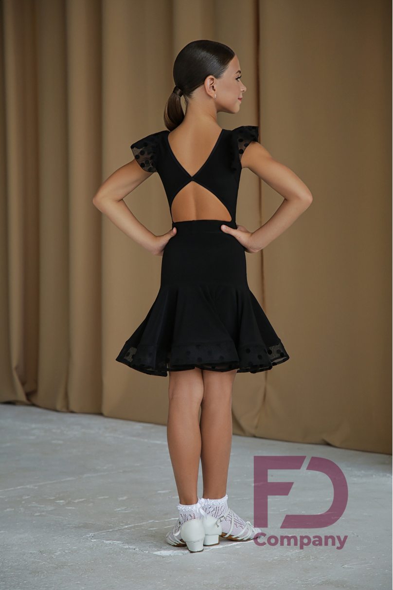 Ballroom latin dance skirt for girls by FD Company style Юбка ЮЛ-1231
