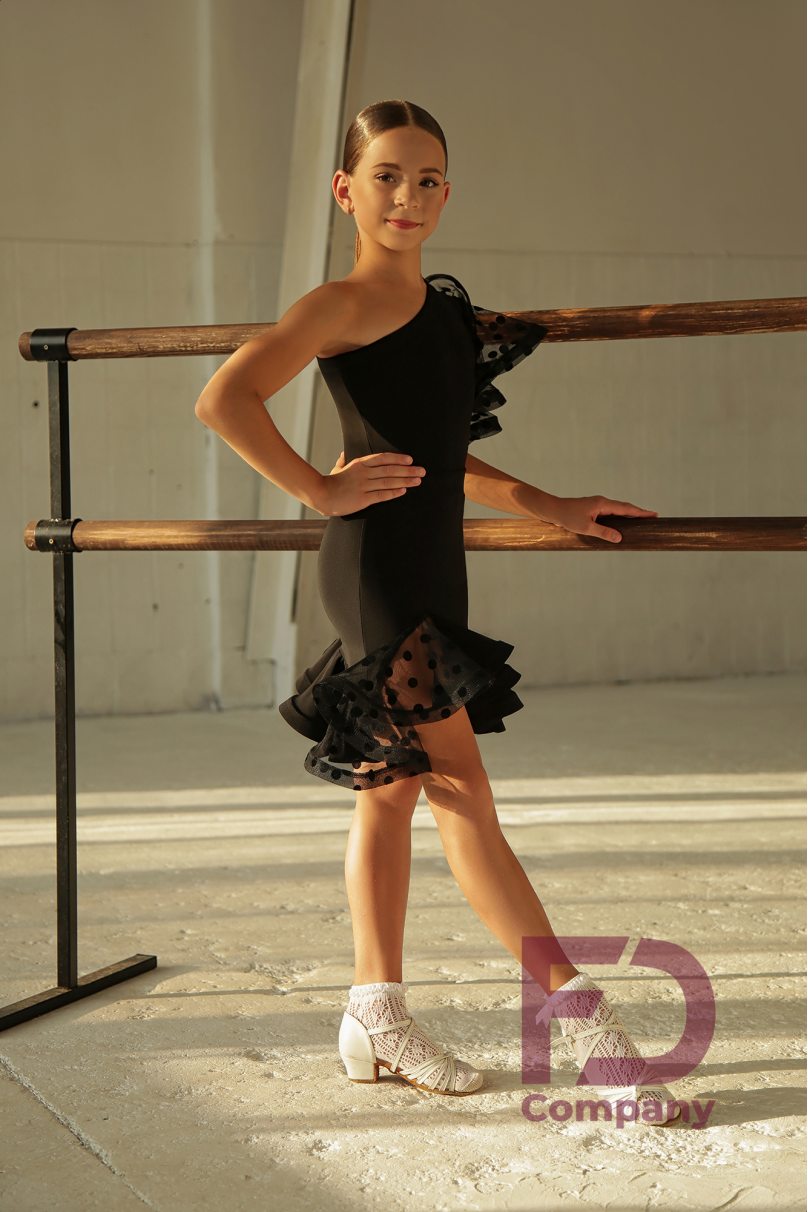 Ballroom latin dance skirt for girls by FD Company style Юбка ЮЛ-1225