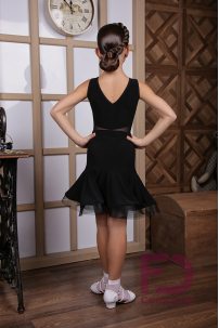 Ballroom latin dance skirt for girls by FD Company style Юбка ЮЛ-1132/2