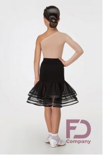 Ballroom latin dance skirt for girls by FD Company style Юбка ЮЛ-1087/1/As in catalog