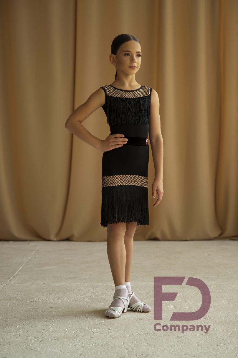Ballroom latin dance skirt for girls by FD Company style Юбка ЮЛ-956 KW