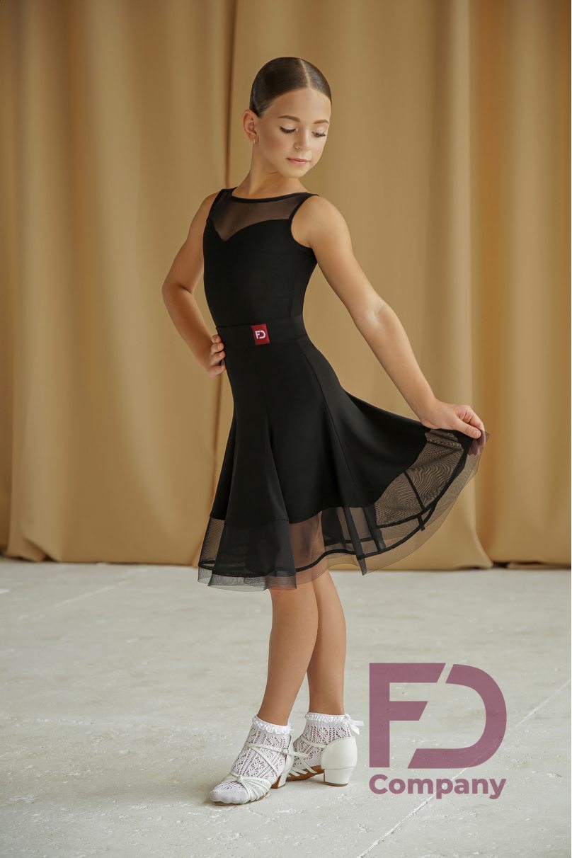 Ballroom latin dance skirt for girls by FD Company style Юбка ЮЛ-713
