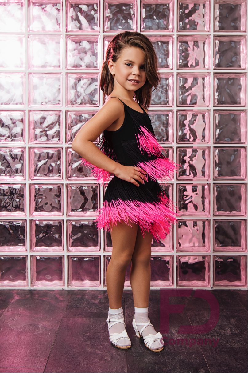 Ballroom latin dance skirt for girls by FD Company style Юбка ЮЛ-539