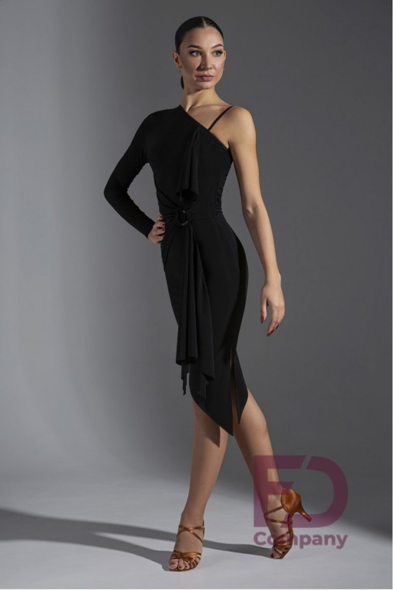 Сукня для бальних танців для латини від бренду FD Company модель Платье ПЛ-243/Yellow