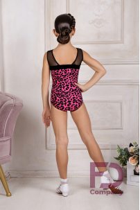 Women's leotard for dancing without sleeves