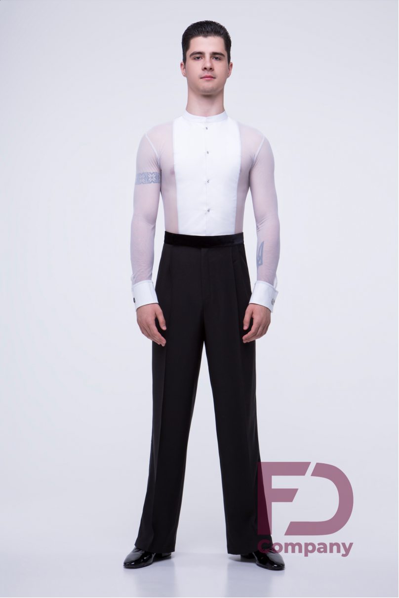 Tailcoat shirt for dancing White
