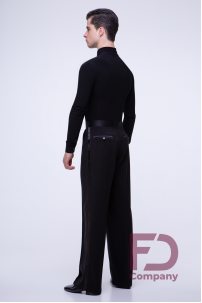 Men's High Waist Dance trousers, large sizes