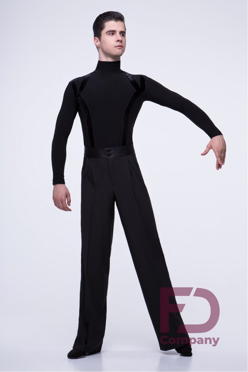 Mens latin dance trousers by FD Company style Брюки БМ-1026