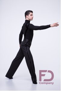 Men's trousers for dance Low Rise, large sizes