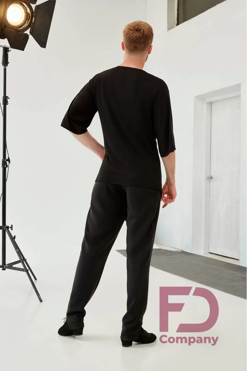 Мужская футболка для бальных танцев латина от бренда FD Company модель Футболка ФМ-1286