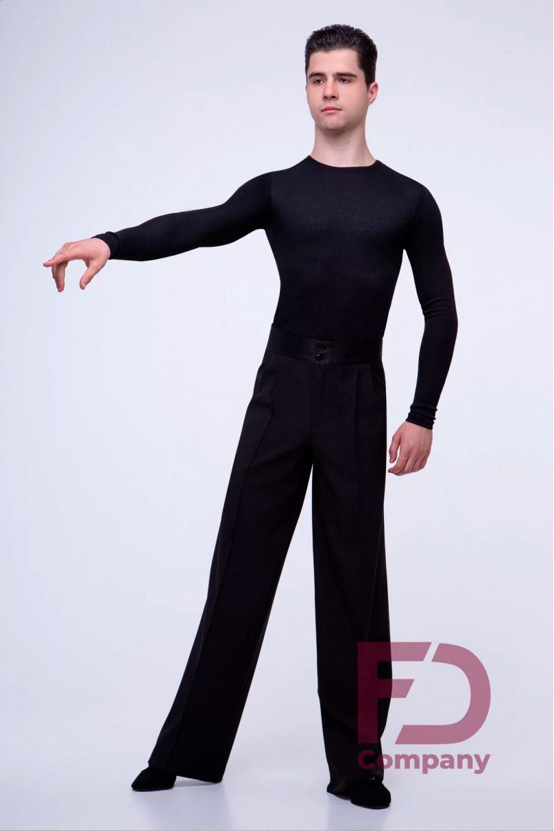 Mens latin dance shirt by FD Company model Рубашка РМ-1005