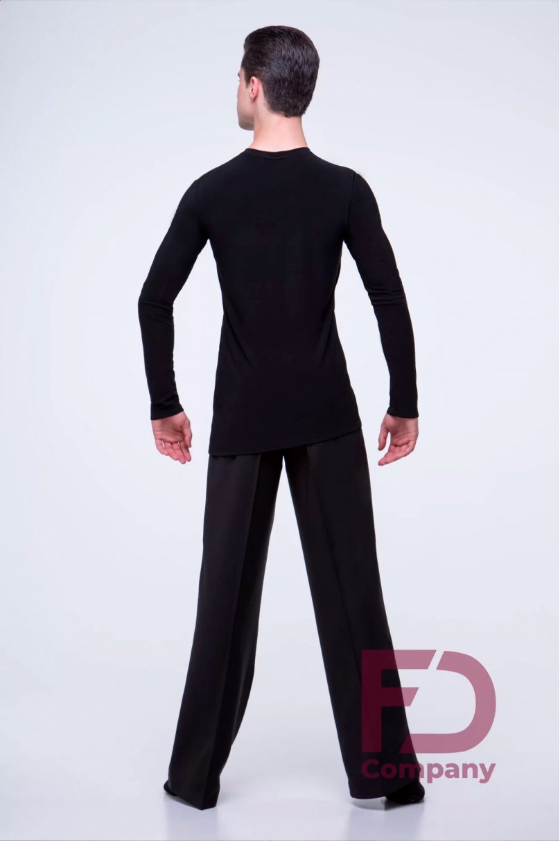 Мужская рубашка для бальных танцев латина от бренда FD Company модель Рубашка РМ-1006