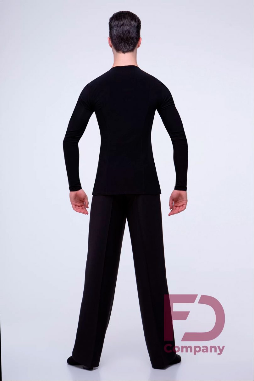 Mens latin dance shirt by FD Company model Рубашка РМ-1011